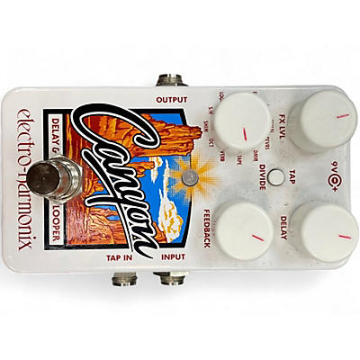 Used Electro-Harmonix Canyon Delay and Looper Effect Pedal