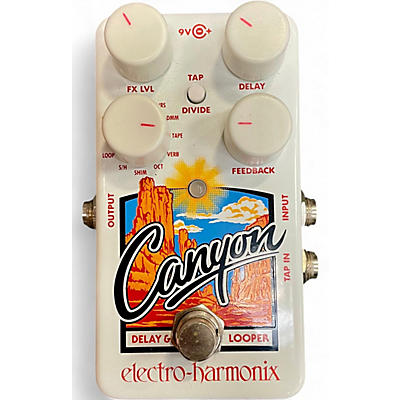 Used Electro-Harmonix Canyon Delay and Looper Effect Pedal