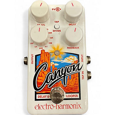 Used Electro-Harmonix Canyon Delay and Looper Effect Pedal