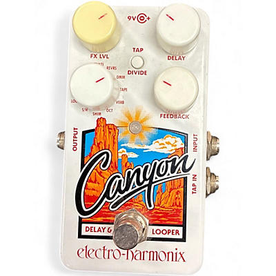 Used Electro-Harmonix Canyon Delay and Looper Effect Pedal