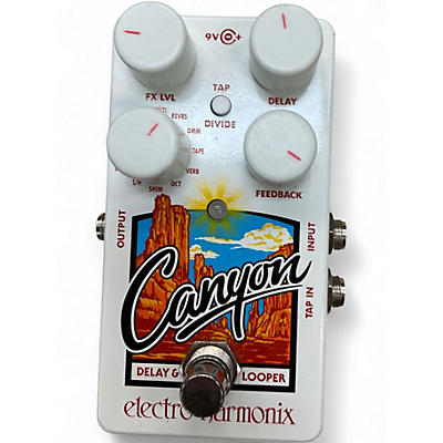 Used Electro-Harmonix Canyon Delay and Looper Effect Pedal