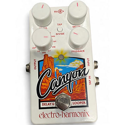 Used Electro-Harmonix Canyon Delay and Looper Effect Pedal