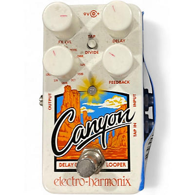 Used Electro-Harmonix Canyon Delay and Looper Effect Pedal
