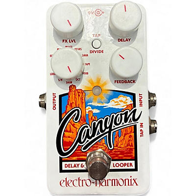 Used Electro-Harmonix Canyon Delay and Looper Effect Pedal