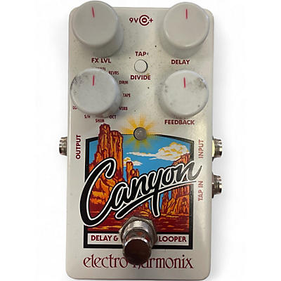Used Electro-Harmonix Canyon Delay and Looper Effect Pedal
