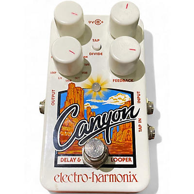 Used Electro-Harmonix Canyon Delay and Looper Effect Pedal