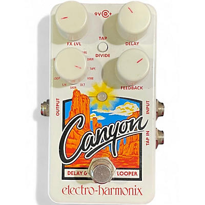 Used Electro-Harmonix Canyon Delay and Looper Effect Pedal