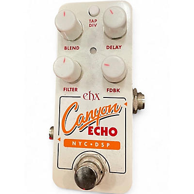Used Electro-Harmonix Canyon echo Effect Pedal