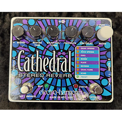 Electro-Harmonix Used Electro-Harmonix Cathedral Stereo Reverb Effect Pedal