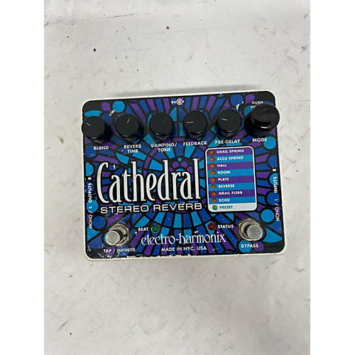 Electro-Harmonix Used Electro-Harmonix Cathedral Stereo Reverb Effect Pedal