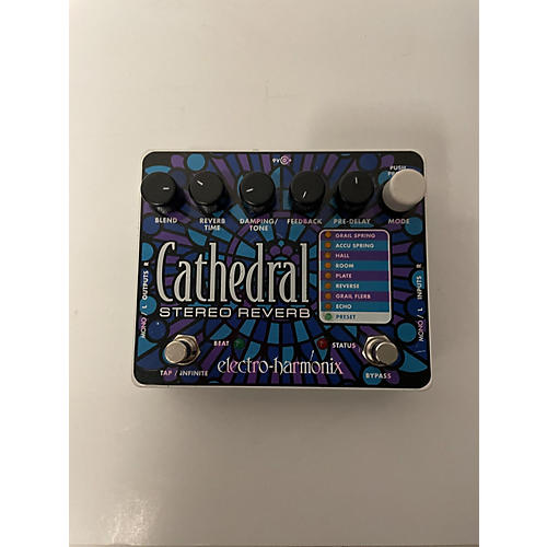 Electro-Harmonix Used Electro-Harmonix Cathedral Stereo Reverb Effect Pedal