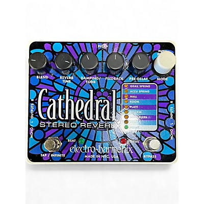 Used Electro-Harmonix Cathedral Stereo Reverb Effect Pedal
