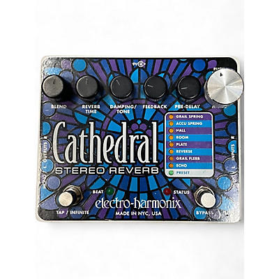 Used Electro-Harmonix Cathedral Stereo Reverb Effect Pedal