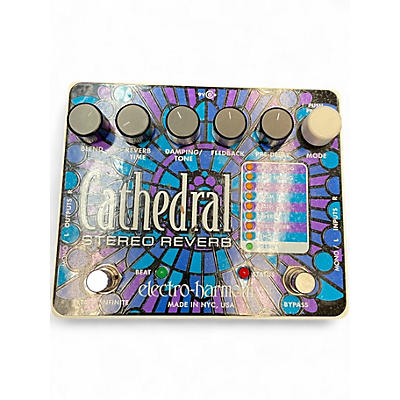 Used Electro-Harmonix Cathedral Stereo Reverb Effect Pedal