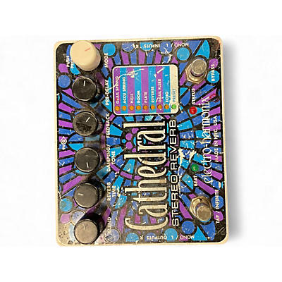 Used Electro-Harmonix Cathedral Stereo Reverb Effect Pedal