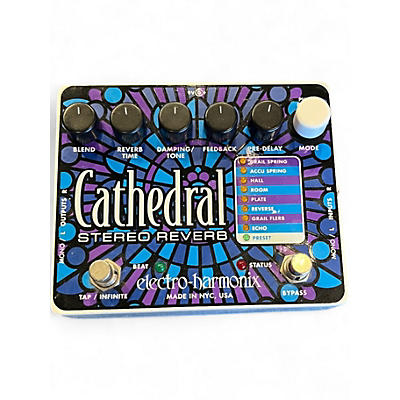 Used Electro-Harmonix Cathedral Stereo Reverb Effect Pedal