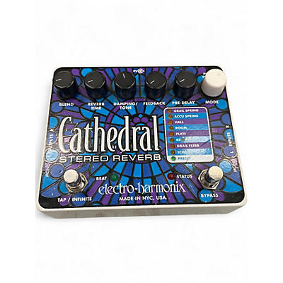 Used Electro-Harmonix Cathedral Stereo Reverb Effect Pedal