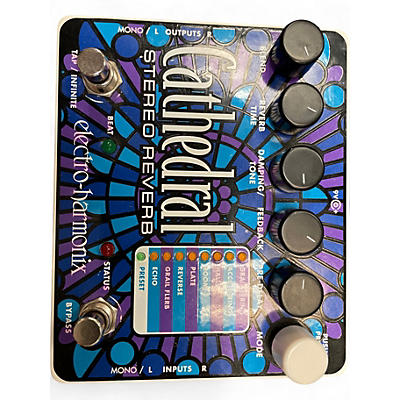 Used Electro-Harmonix Cathedral Stereo Reverb Effect Pedal