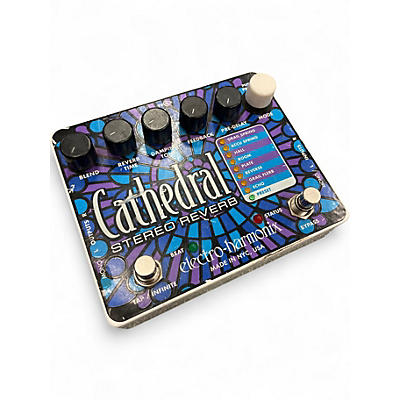 Used Electro-Harmonix Cathedral Stereo Reverb Effect Pedal