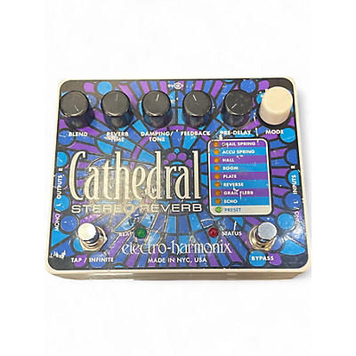 Used Electro-Harmonix Cathedral Stereo Reverb Effect Pedal
