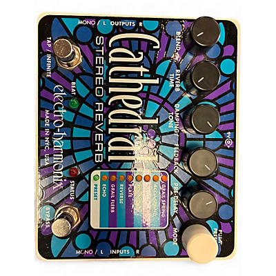 Used Electro-Harmonix Cathedral Stereo Reverb Effect Pedal