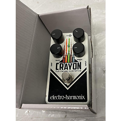 Electro-Harmonix Used Electro-Harmonix Crayon Full Range Overdrive Effect Pedal