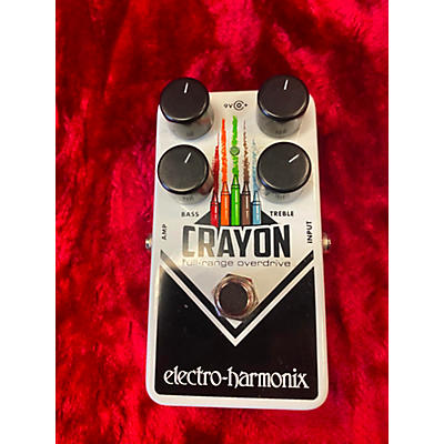 Electro-Harmonix Used Electro-Harmonix Crayon Full Range Overdrive Effect Pedal