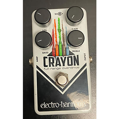 Electro-Harmonix Used Electro-Harmonix Crayon Full Range Overdrive Effect Pedal