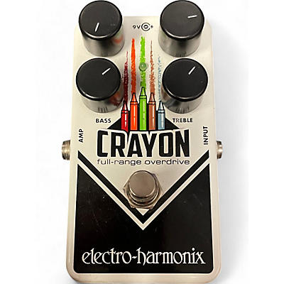 Electro-Harmonix Used Electro-Harmonix Crayon Full Range Overdrive Effect Pedal