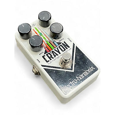 Used Electro-Harmonix Crayon Full Range Overdrive Effect Pedal