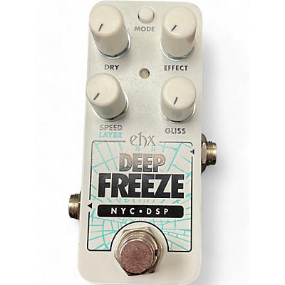 Used Electro-Harmonix DEEP FREEZE Effect Pedal