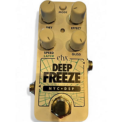 Used Electro-Harmonix DEEP FREEZE Effect Pedal