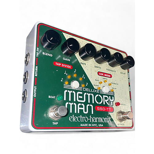 Used Electro-Harmonix DELUX MEMORY MAN 550-TT Effect Pedal