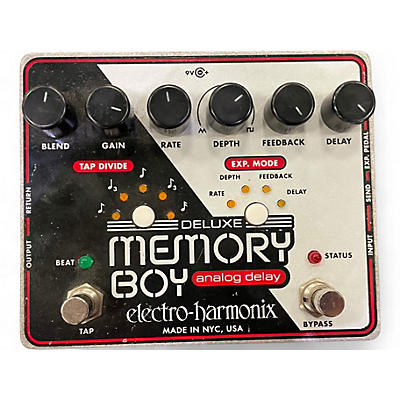 Used Electro-Harmonix DELUXE MEMORY BOY Effect Pedal
