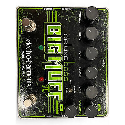 Used Electro-Harmonix Deluxe Bass Big Muff Distortion Bass Effect Pedal