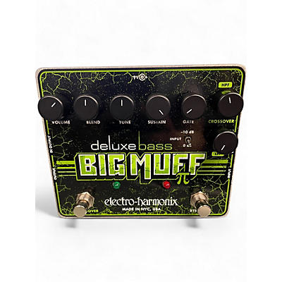 Used Electro-Harmonix Deluxe Bass Big Muff Distortion Bass Effect Pedal