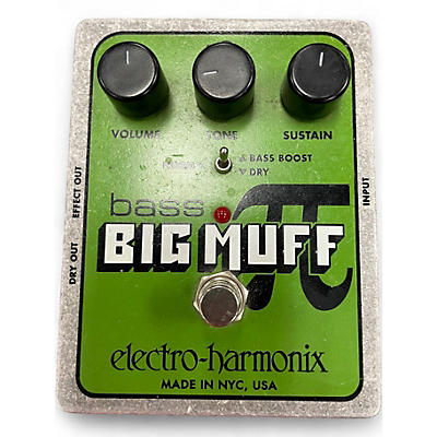 Used Electro-Harmonix Deluxe Bass Big Muff Distortion Bass Effect Pedal
