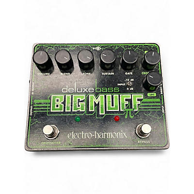 Used Electro-Harmonix Deluxe Bass Big Muff Distortion Bass Effect Pedal
