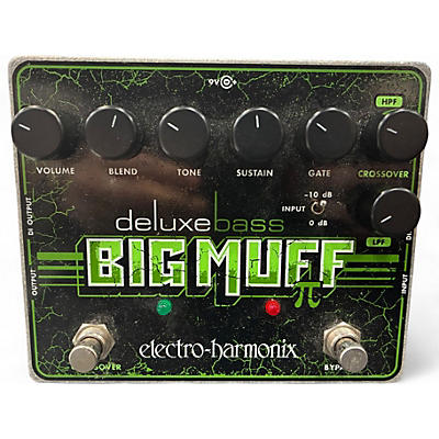 Used Electro-Harmonix Deluxe Bass Big Muff Distortion Bass Effect Pedal