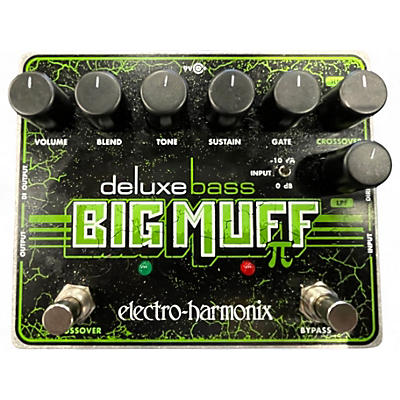 Used Electro-Harmonix Deluxe Bass Big Muff Distortion Bass Effect Pedal