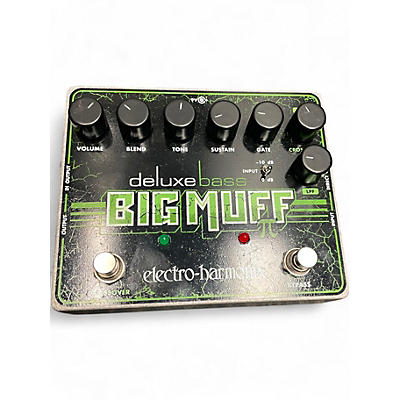 Used Electro-Harmonix Deluxe Bass Big Muff Distortion Bass Effect Pedal