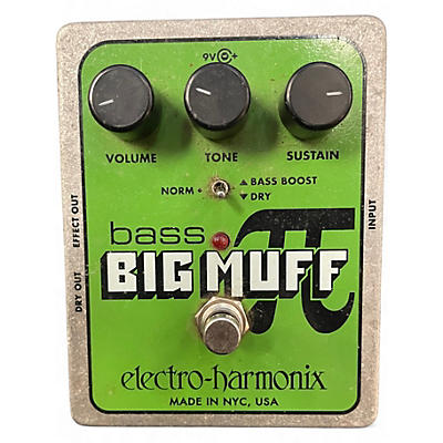 Used Electro-Harmonix Deluxe Bass Big Muff Distortion201 Bass Effect Pedal