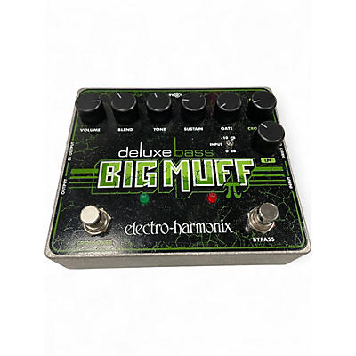 Used Electro-Harmonix Deluxe Bass Big Muff PI Distortion Effect Pedal