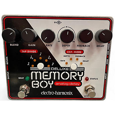 Used Electro-Harmonix Deluxe Memory Boy Delay Effect Pedal