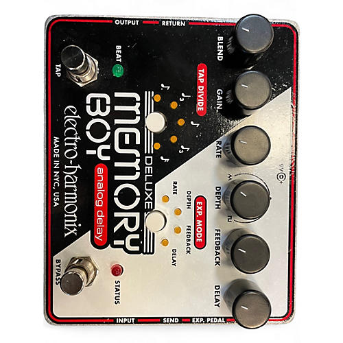 Used Electro-Harmonix Deluxe Memory Boy Delay Effect Pedal