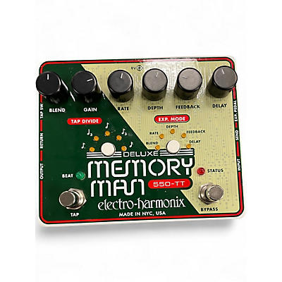 Used Electro-Harmonix Deluxe Memory Man 550-TT Effect Pedal