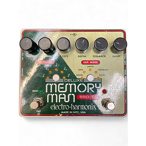 Used Electro-Harmonix Deluxe Memory Man Effect Pedal
