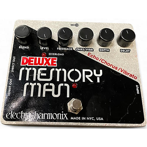 Used Electro-Harmonix Deluxe Memory Man Effect Pedal