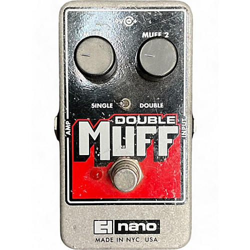 Used Electro-Harmonix Double Muff Nano Distortion Effect Pedal