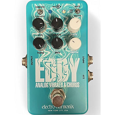 Used Electro-Harmonix EDDY ANALOG CHORUS Effect Pedal